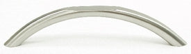 Top Knobs Cabinet Hardware Nouveau II Collection Curved Pull 5 1-16" (c-c) -Brushed Satin Nickel - cabinetknobsonline