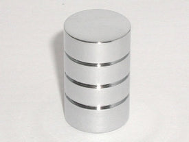 Top Knobs Cabinet Hardware Nouveau II Collection Stacked Knob 5-8" - Polished Chrome - cabinetknobsonline