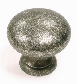 Top Knobs Cabinet Hardware Normandy Collection Mushroom Knob 1 1-4" - Pewter - cabinetknobsonline