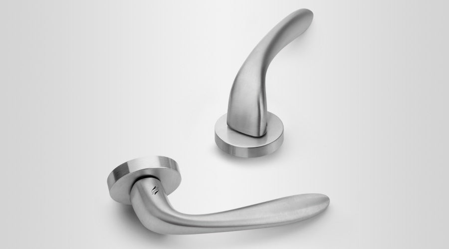 Colombo Design Door Lever Madi AM31NA Handle-Passage - cabinetknobsonline