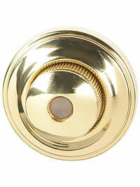 Von Morris Door Hardware Traditional DoorBell-LARGE - cabinetknobsonline